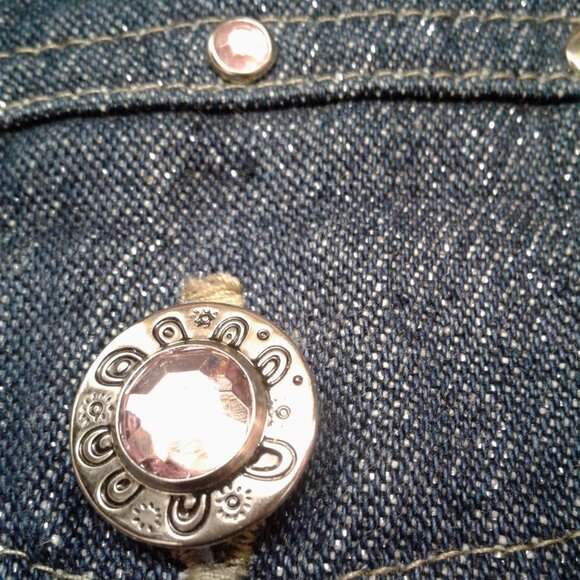 Sparkle Denim Jacket by Me and You SZ 18/20 - Picture 7 of 16